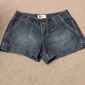 So brand shorts