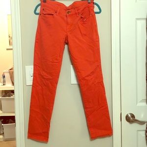 Orange Gap Skinny Jeans Size 29/8