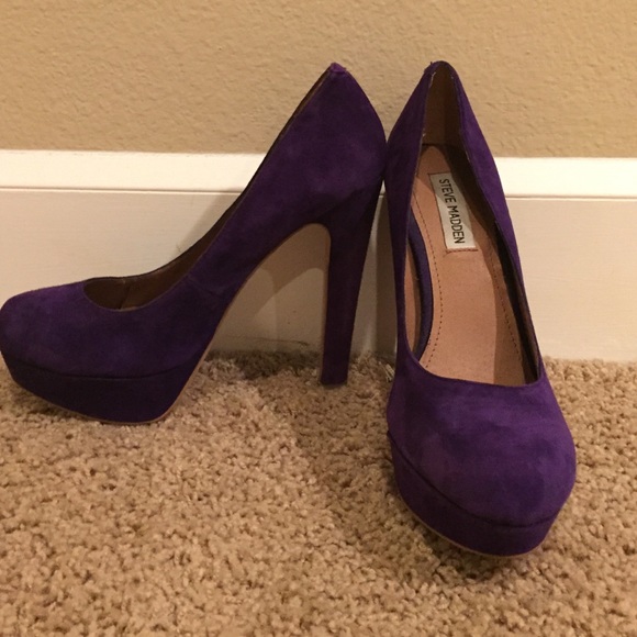 Super cute purple heels! - Picture 1 of 1