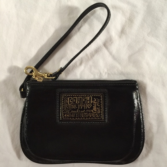 Coach Patent Leather Wristlet