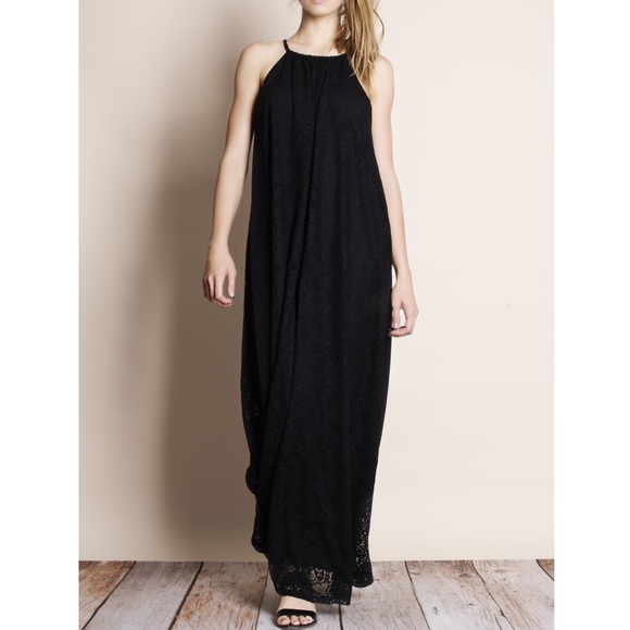 All Over Lace Maxi Dress - Picture 2 of 4