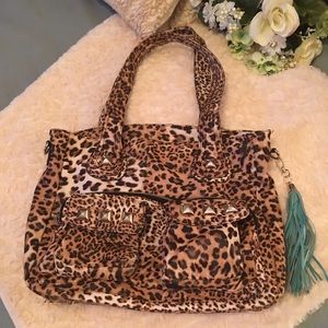 Leopard Imoshin Purse