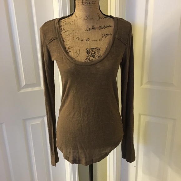 FINAL PRICE We The People Brown Top