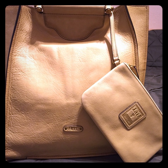 Frye Bianca large leather tote