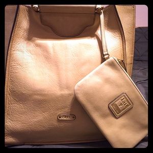 Frye Bianca large leather tote