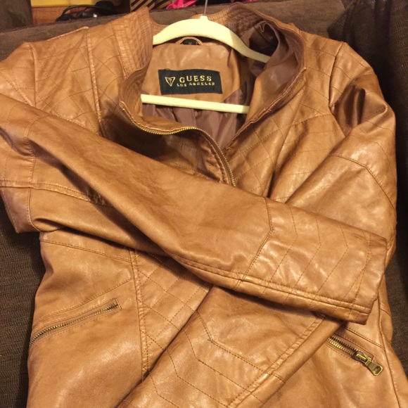 Guess leather jacket