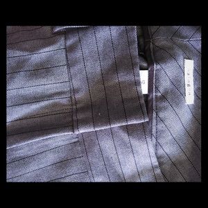 Halogen women's brown pinstripe trousers