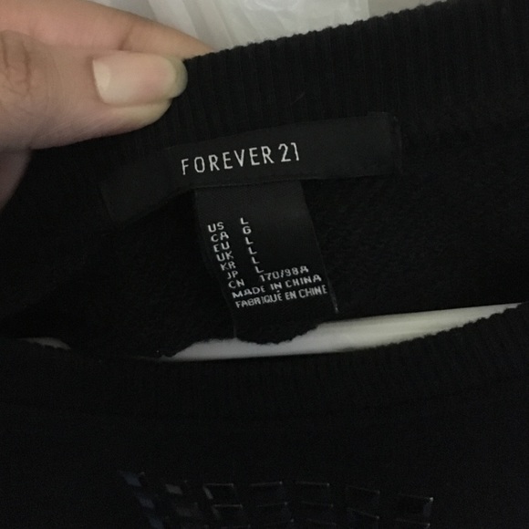 Forever 21 Cross Sweater - Picture 2 of 2