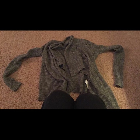 A&F cardigan.