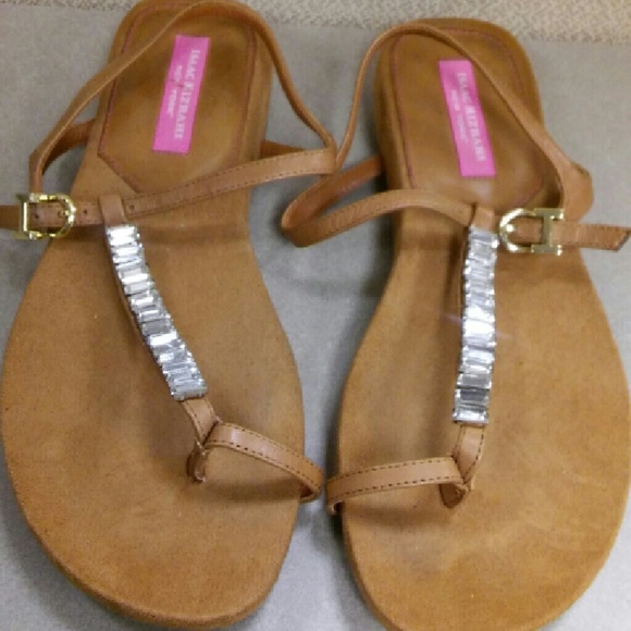 Isaac Mizrahi Rhinestone Sandal