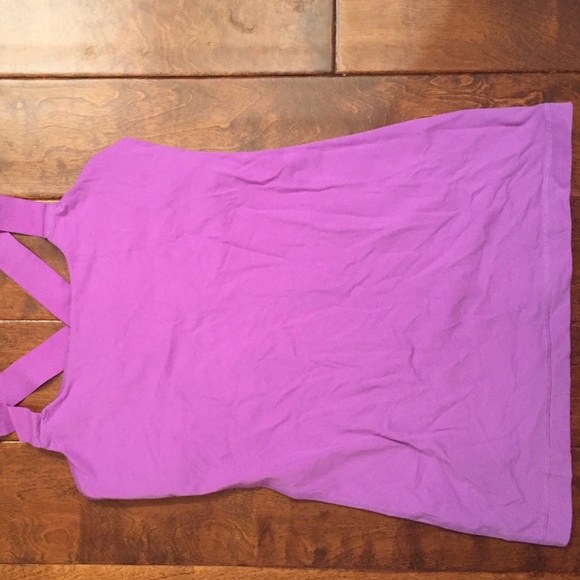 Lululemon tank with built in support bra