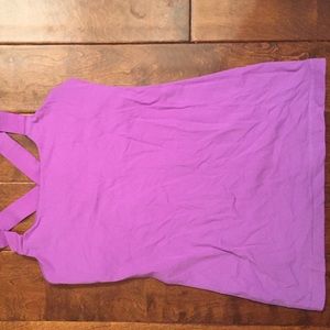 Lululemon tank with built in support bra