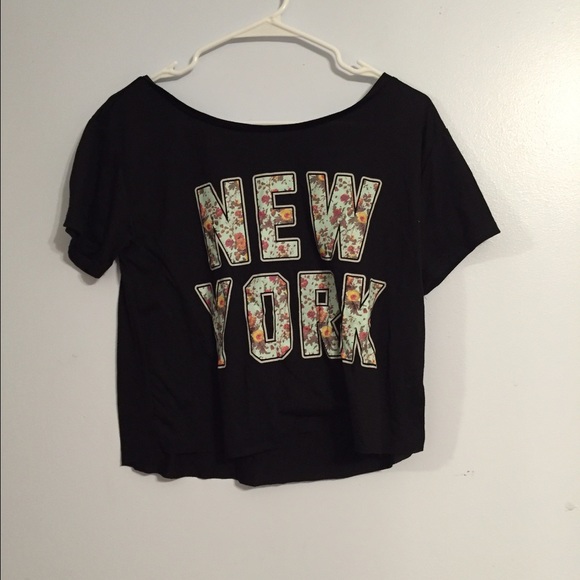 New York Crop Top NWOT