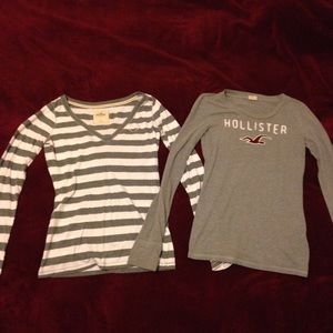 2 Hollister Long Sleeved Tops