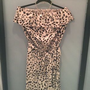 Guess cheetah print romper