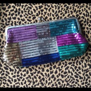 Aldo Sequin Multicolor Clutch