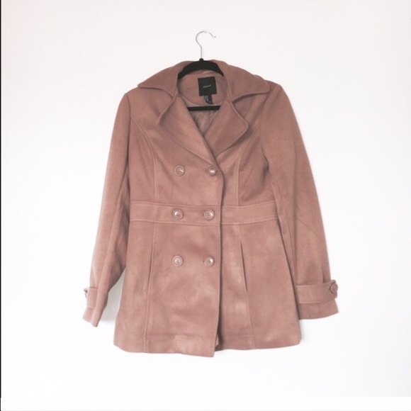 F21 Tan Peacoat