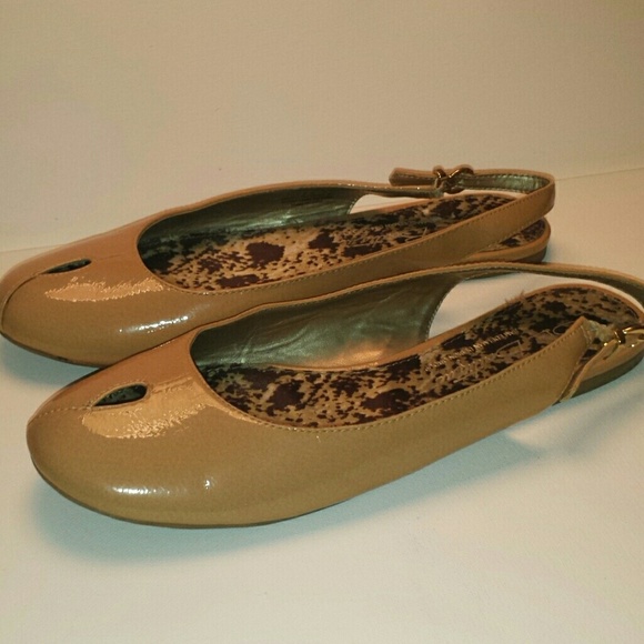Sam Edleman Peep Toe Flats.