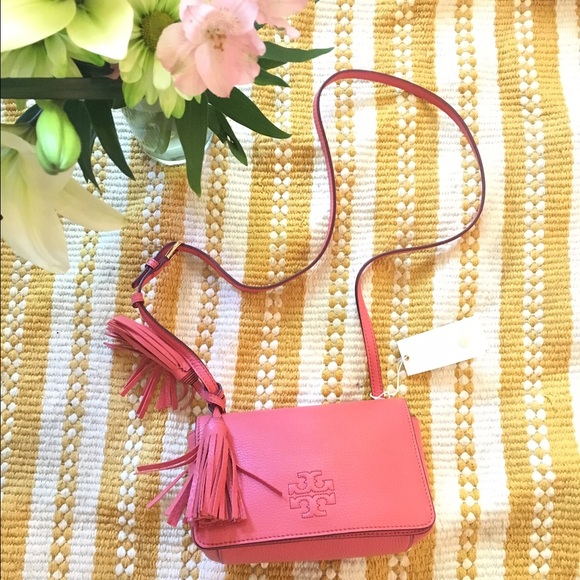 Tory Burch Handbags - 💕HP💕Tory Burch Thea Mini Leather Tassel