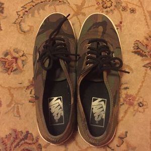 Camo vans