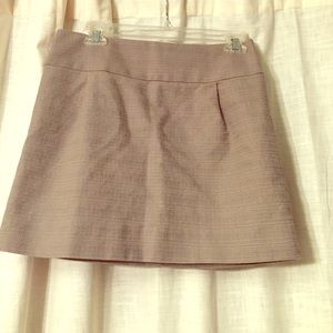 Tan pencil skirt