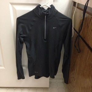 Charcoal NWOTS Nike Half Zip