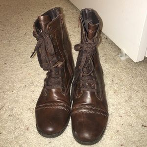 Brown boots