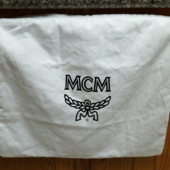 mcm backpack dust bag
