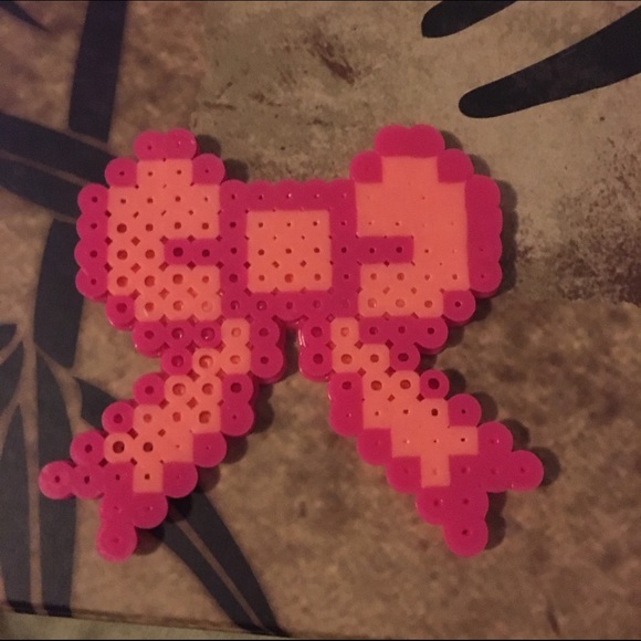 Pink bow