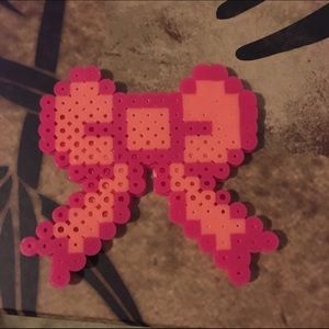 Pink bow