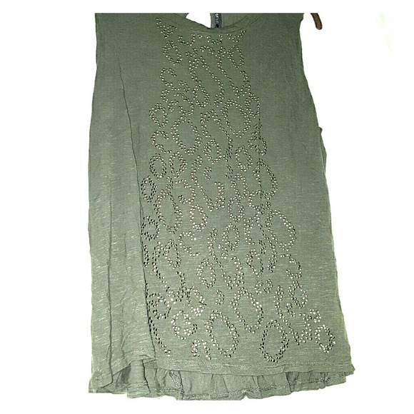 Olive Green Tank Top
