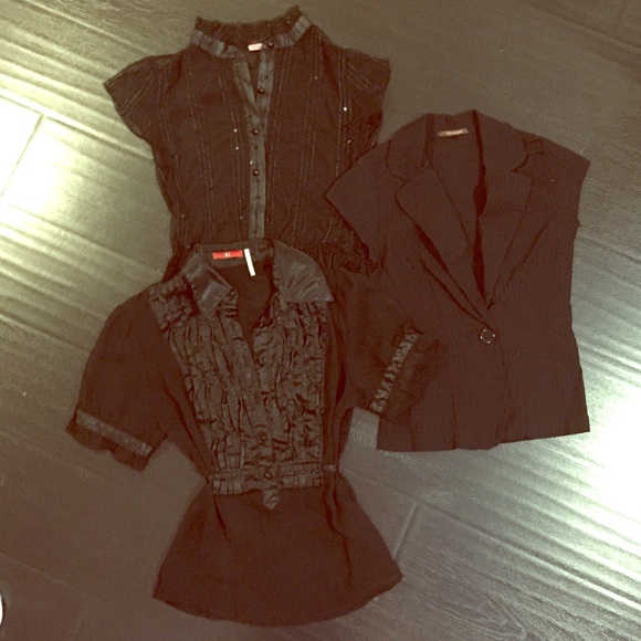 Black blouses (3)