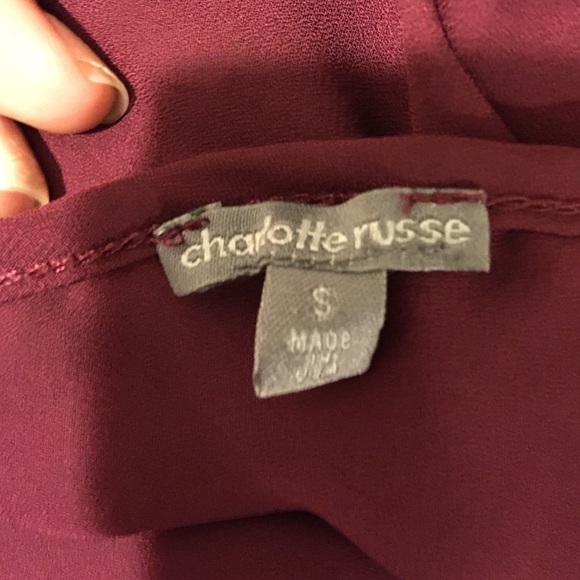 Maroon blouse - Picture 4 of 4