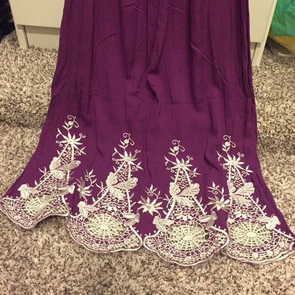 Strapless maxi dress