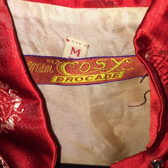 Asia Inspired Red Jacket - Picture 2 of 3