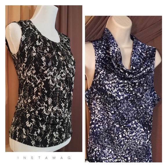 Alfani Sleeveless Dress Tops