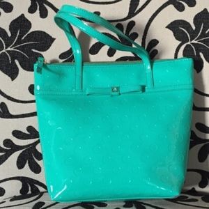 Teal Kate Spades bag