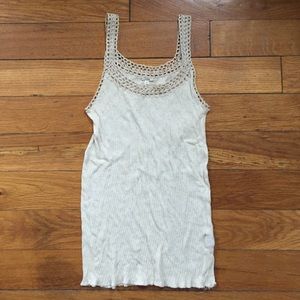 🔴 CLEARANCE Jcrew crochet strap tank