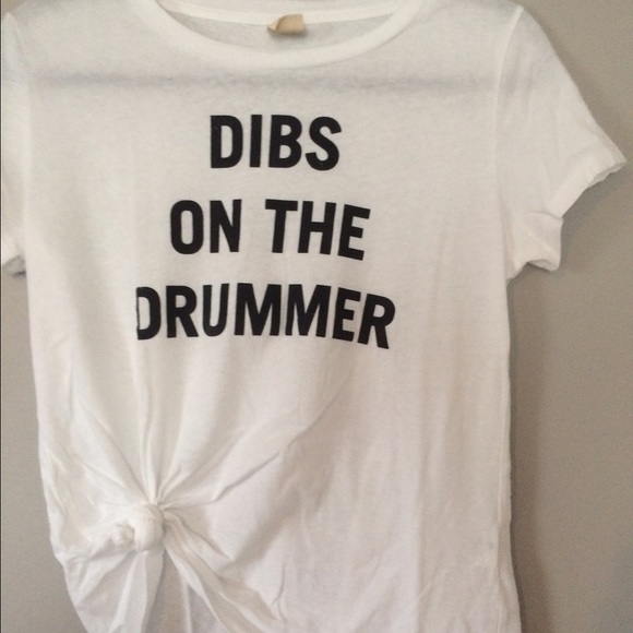 Hollister "Dibs on The Drummer" Tee