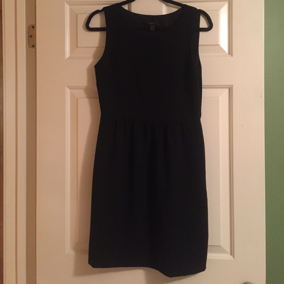 Black J. Crew shift dress