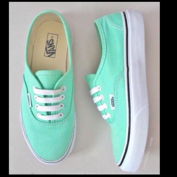 Teal Vans