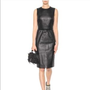 Leather Vince dress