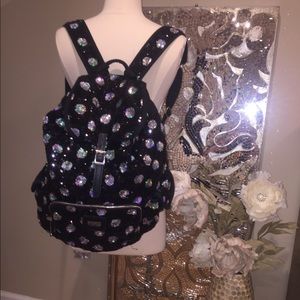 Victorias Secret PINK Sequin Bag Polka Dots