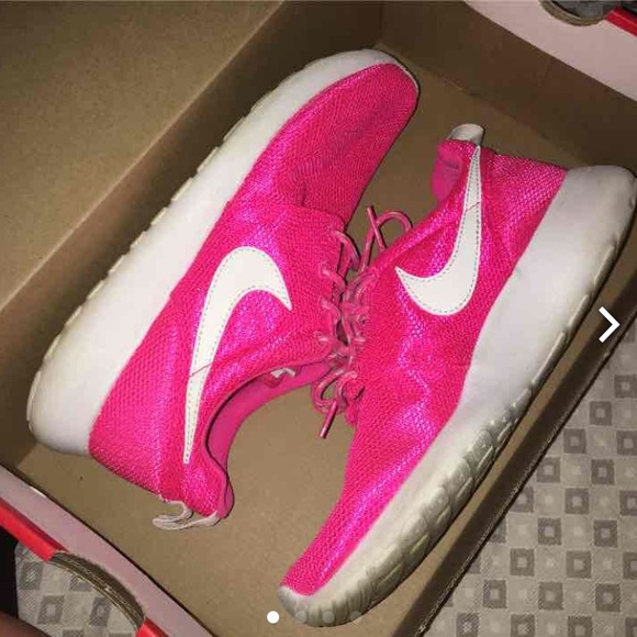 Hot Pink Nike Roshes