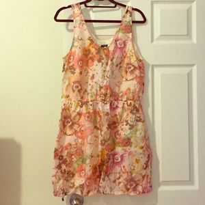 J. Crew silk floral dress