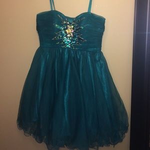 Dave & Johnny short ball dress