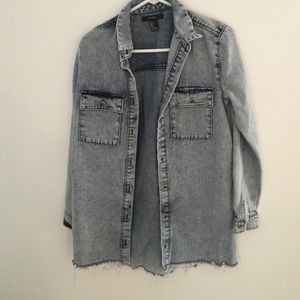 Grunge denim dress