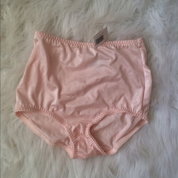 Pink silk briefs