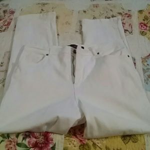 NWOT white Jeans 16p