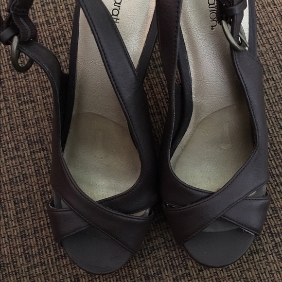 Brown heels